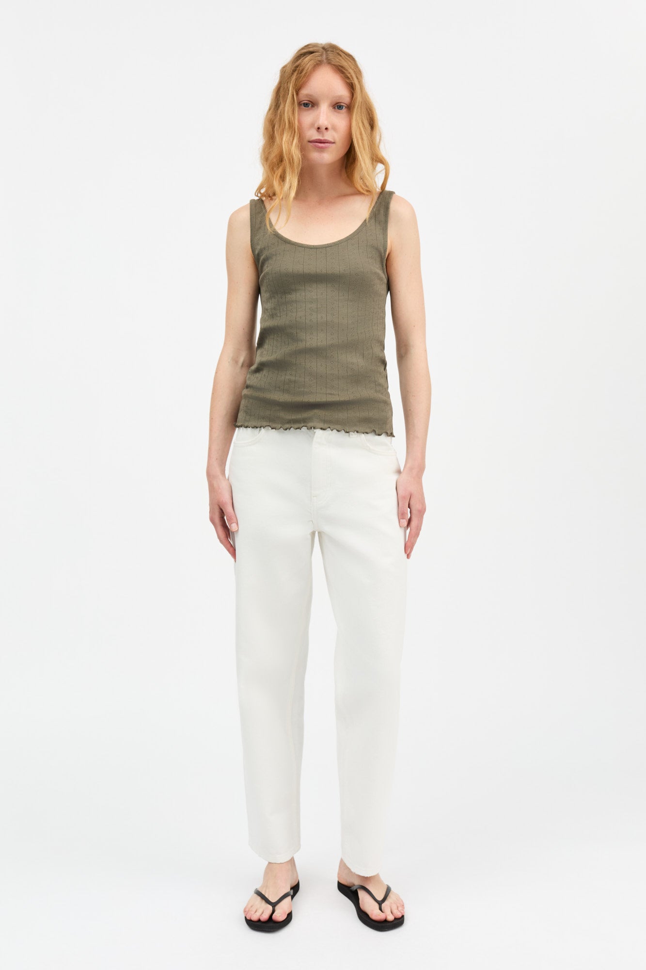 Skall Studio Edie low back top Top Olive